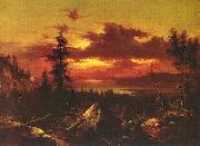 Albert Bierstadt View of the Parliament Buildings from the Grounds of Rideau Halls oil painting picture wholesale